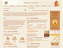 Tablet Screenshot of amitabha-terre-pure.net