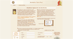 Desktop Screenshot of bouddhisme-sagesse-et-foi.amitabha-terre-pure.net